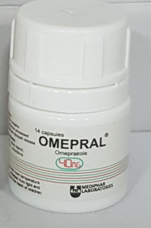 Omepral Capsules 40mg